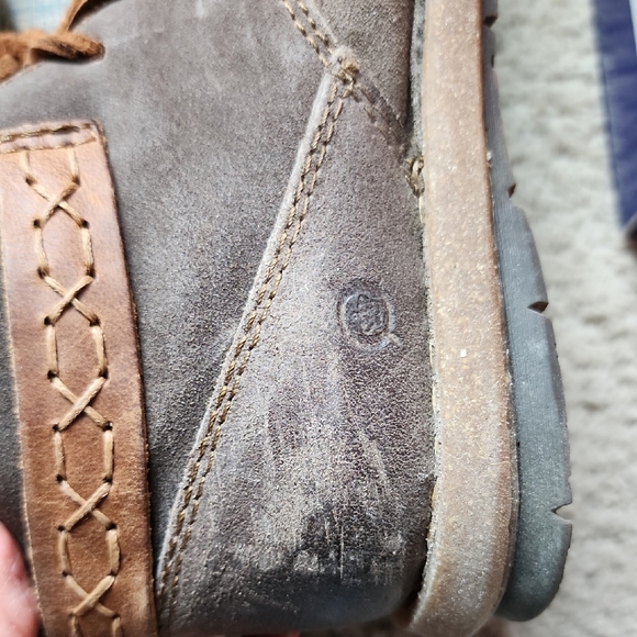 Brown Suede Ankle Boots - Picture 6 of 9